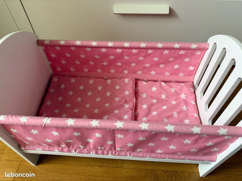 Lit coffre double 140x200 cm - avec tête de lit inclinable, structure