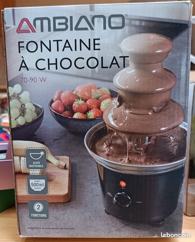 Fontaine à chocolat 70w v0100955 innovagoods