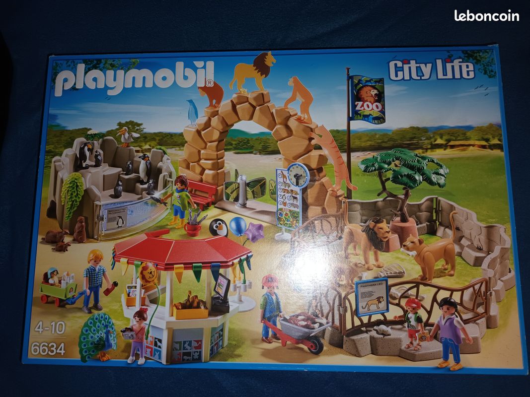 Playmobil city life 6634 Le grand Zoo Jeux Jouets