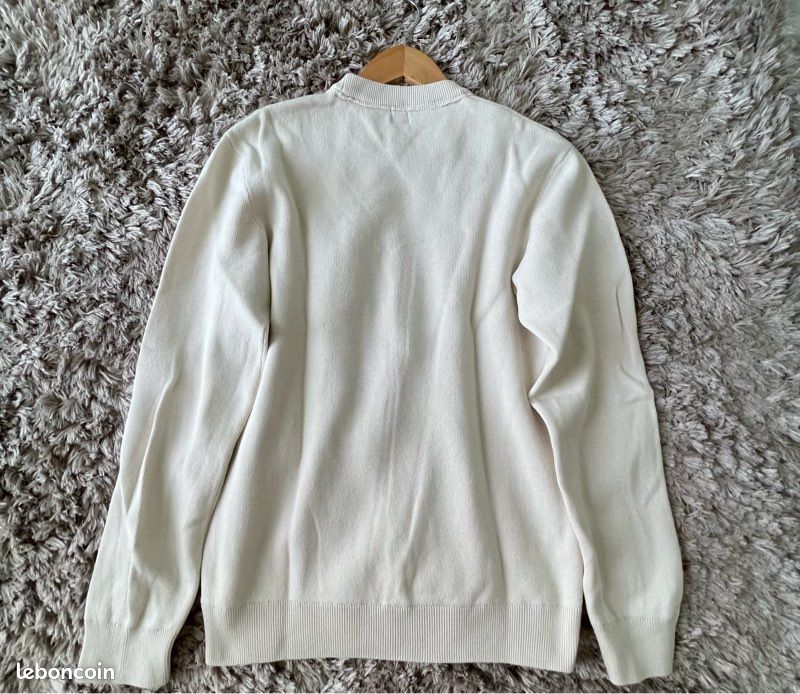 Pull Femme Kiabi Blanc écru, Taille M, Doux Et Chaud, Excellent état