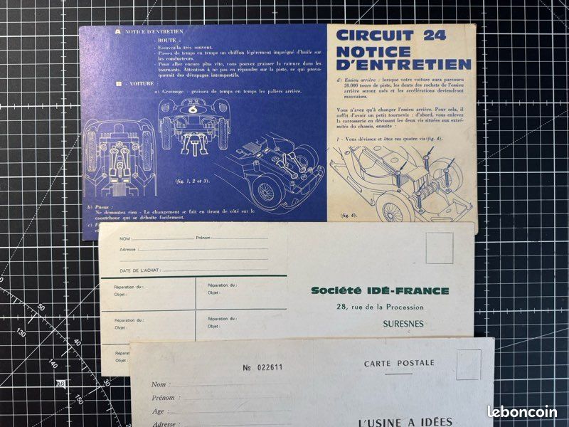 Circuit électrique ancien CIRCUIT 24 – Coffret n°3 – Complet (image 6)