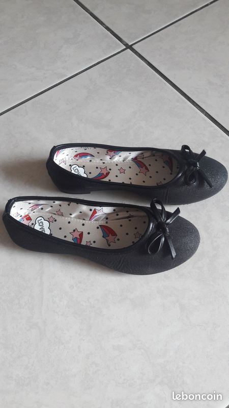 Ballerines noires taille 32 (image 2)
