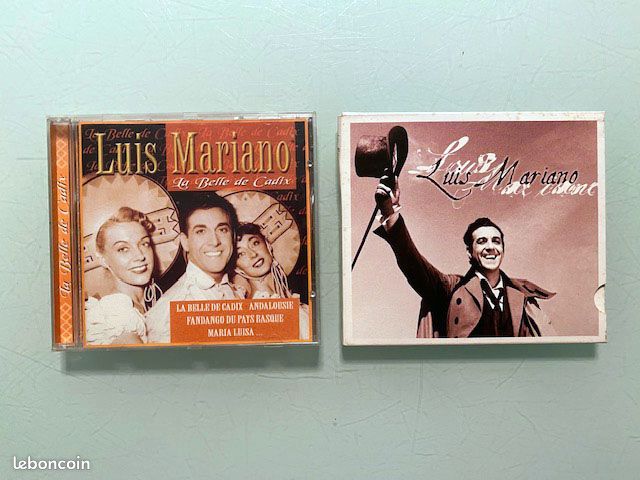 CD - 2 disques Luis Mariano - Best Of - Rétrospective + La belle de Cadix (image 1)