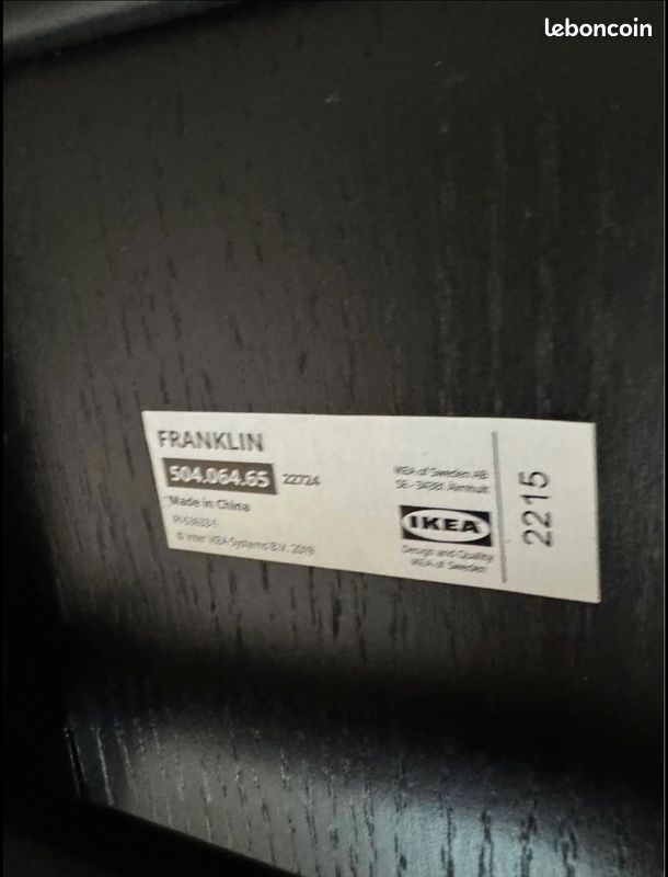 2 tabourets de bar Ikea à l'état neuf (image 7)