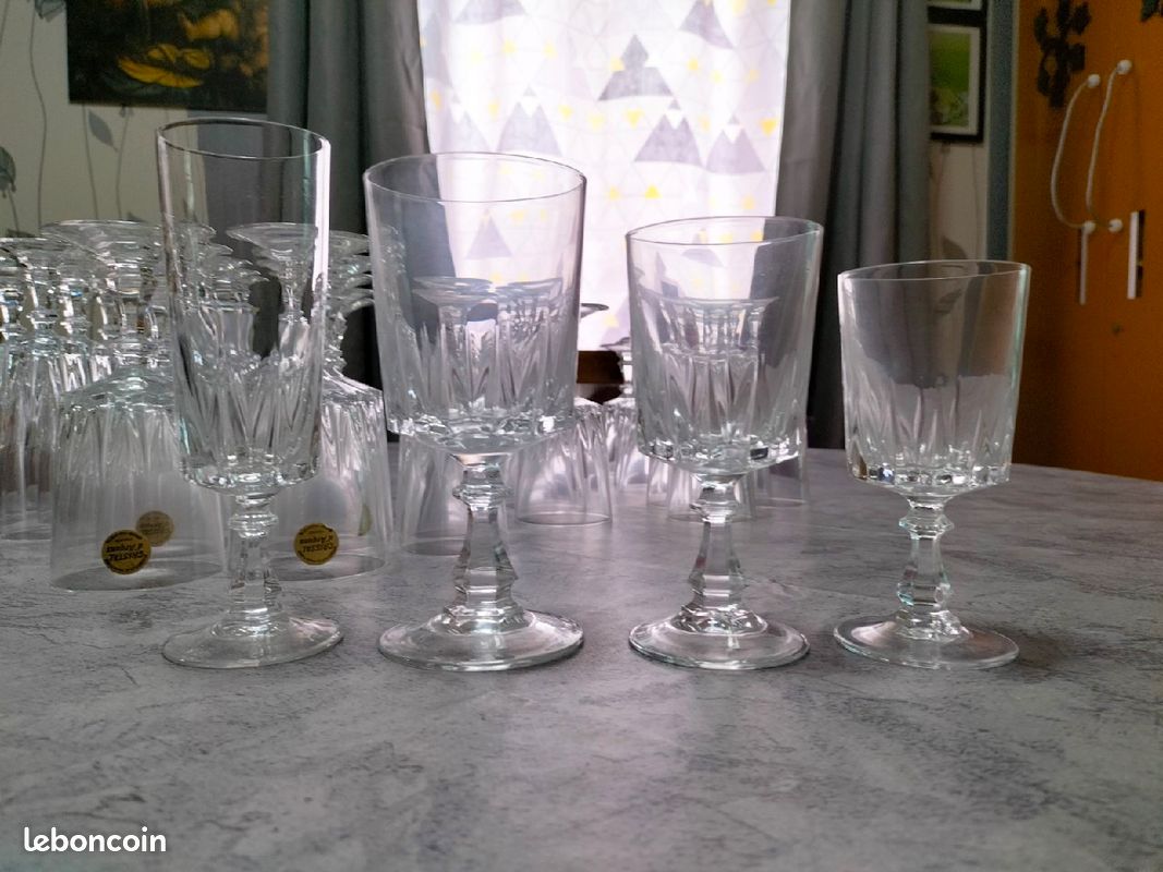 Verres Cristal d'Arques (image 2)
