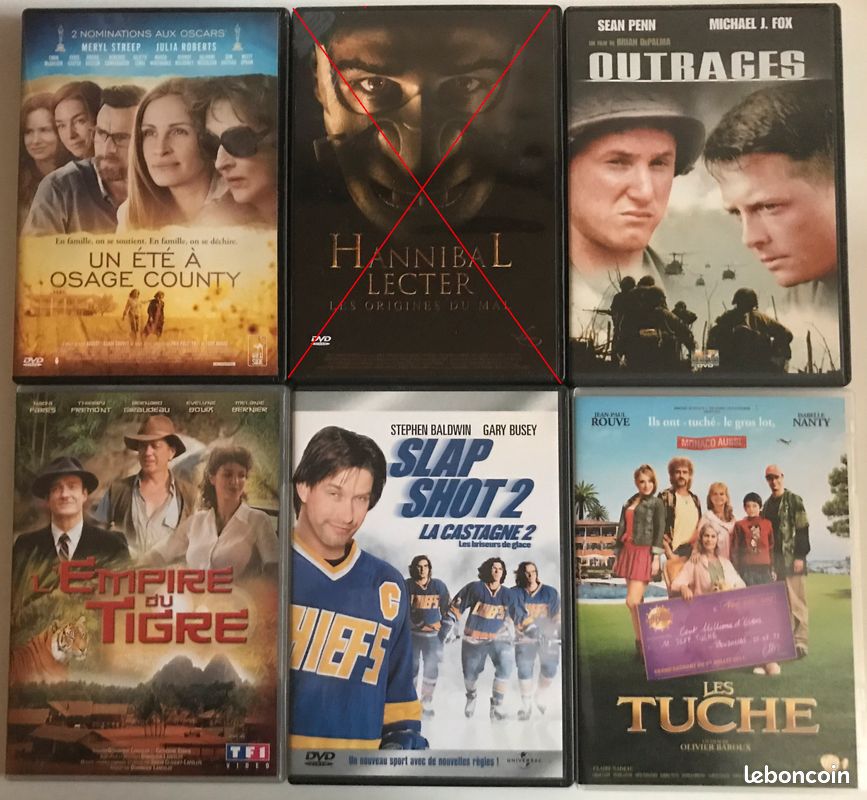 Dvd - LOT 5 - COMME NEUF (image 1)