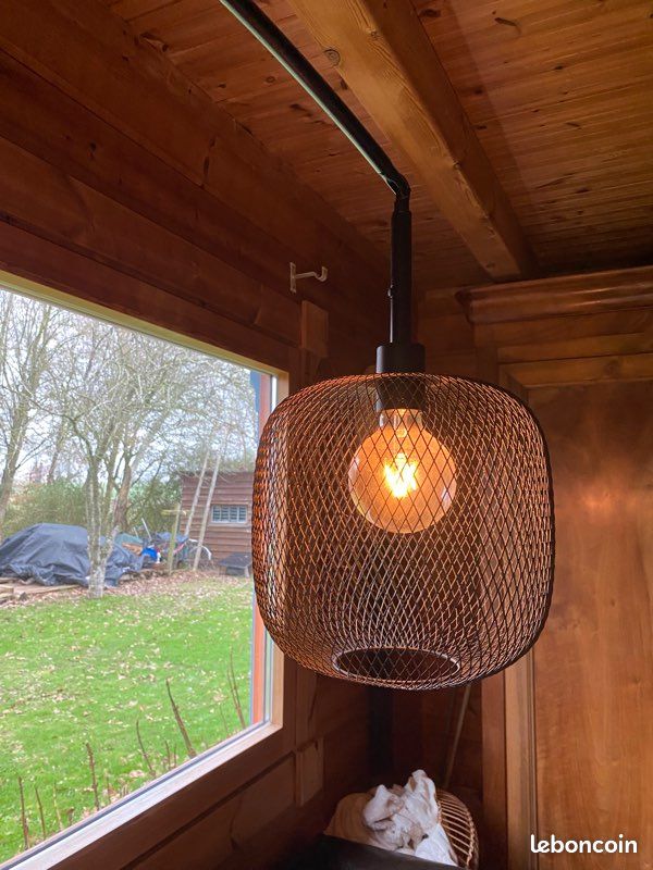 Lampadaire Skaftet Ikea et Abat jour Luftmassa (image 2)