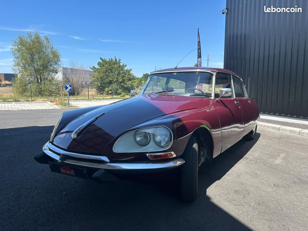 Citroen ds fd avec carnet complet de restauration et garantie 6 mois (image 4)