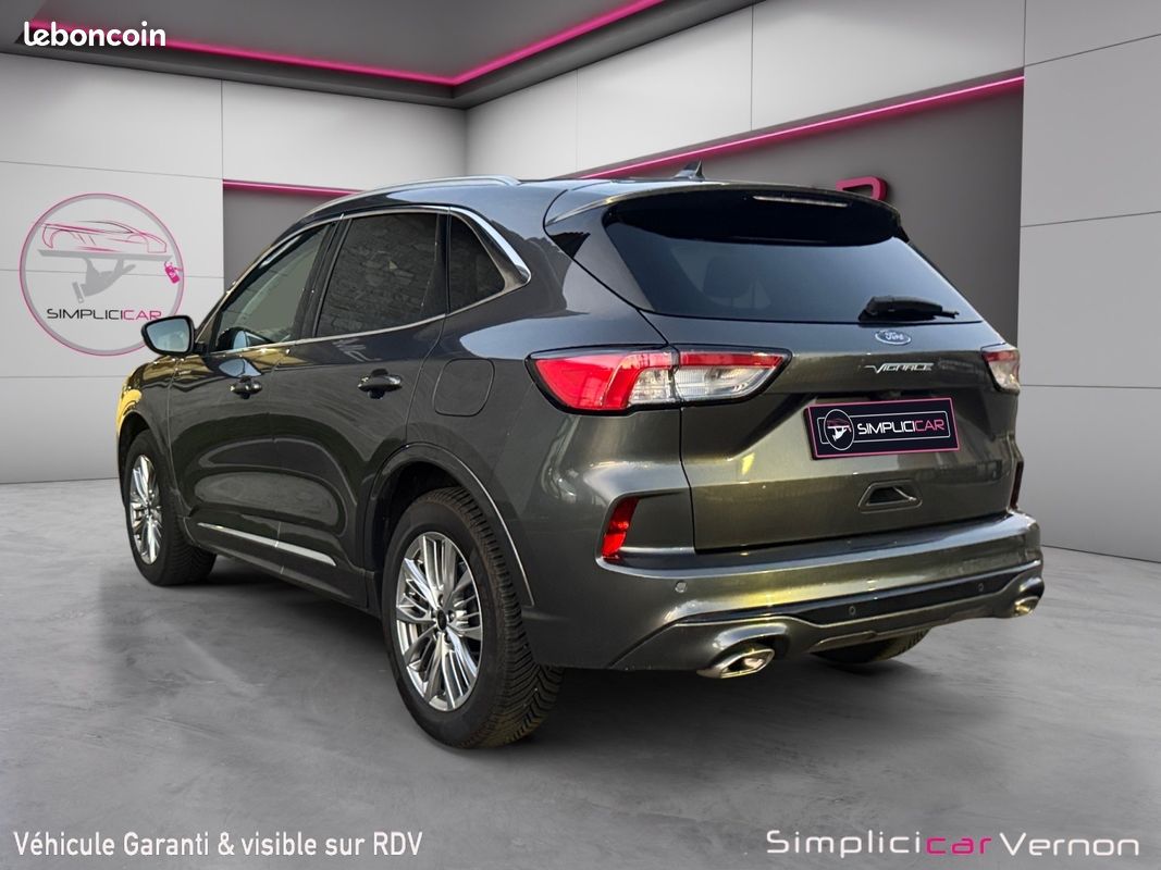 FORD KUGA 2.5 DURATEC 190 FLEXIFUEL FHEV VIGNALE POWERSHIFT Caméra de Recul I-Cockpit Garantie 12 mois (image 5)