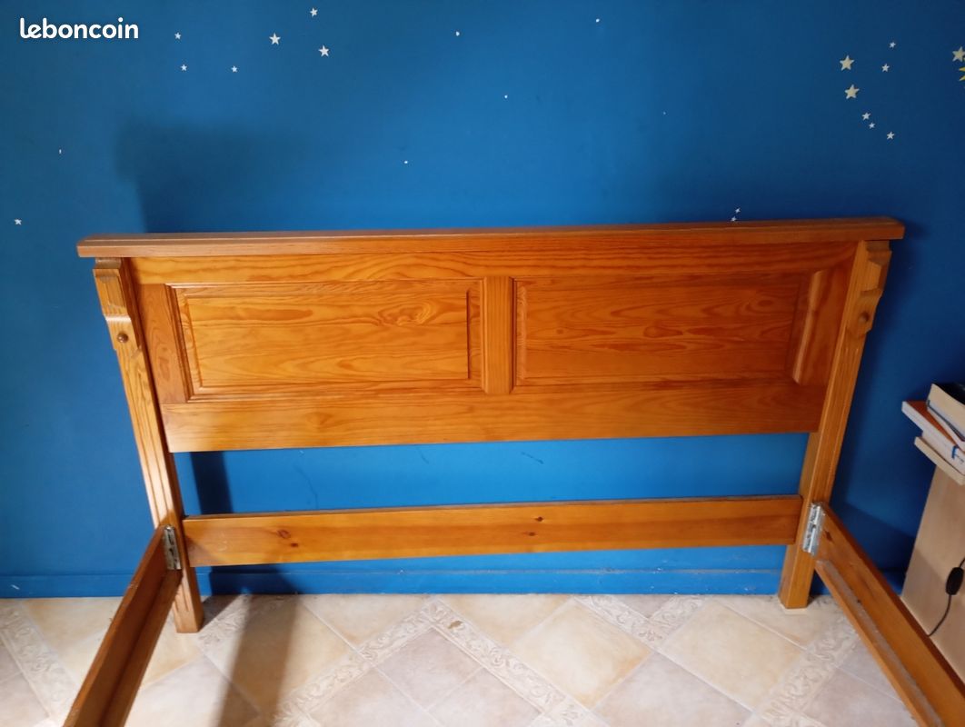Chambre 2 personnes pin massif (image 3)