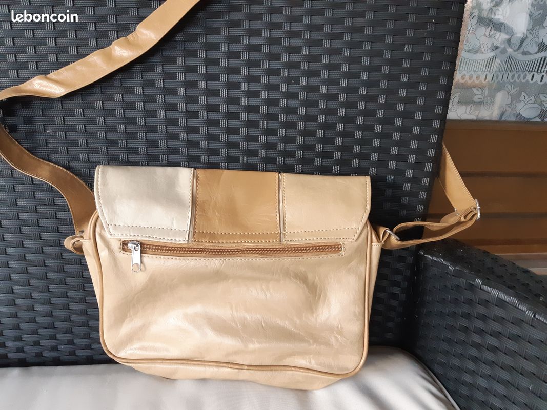 Sac à main multi-poches vintage (image 2)