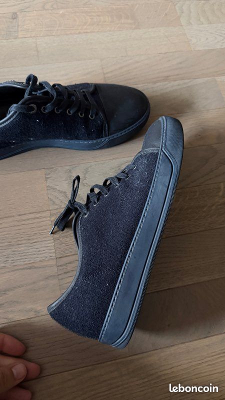Sneakers Lanvin SNEAKERS DBB1 bleu marine (image 3)