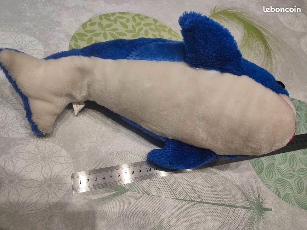 Peluche dauphin - 35 cm (image 6)