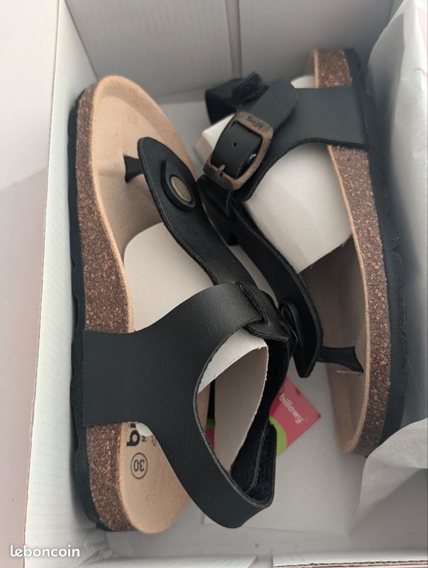 Chaussures Sandales bleu Nuit (image 4)