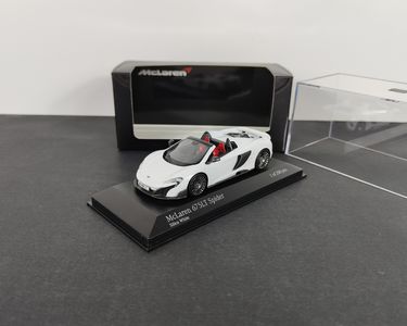 MINICHAMPS 1/43scale MCLAREN 675LT COUPÉ – 2015 – CERAMIC GREY [No