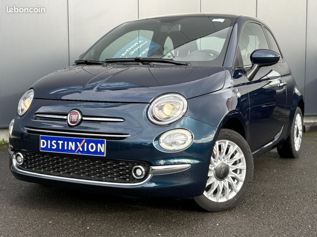 FIAT 500 Hybrid 70 avec Toit pano, Apple Car Play et Jantes alu 15\' (image 2)