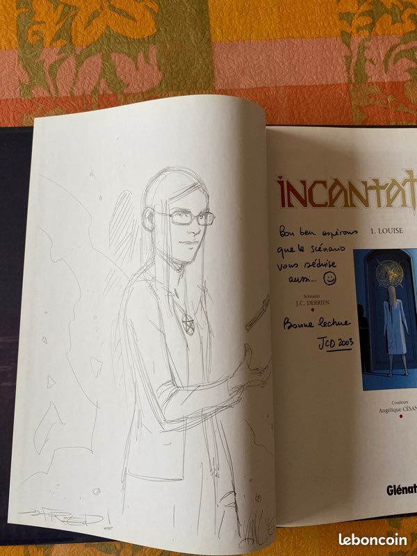 BD INCANTATIONS dédicace (image 3)