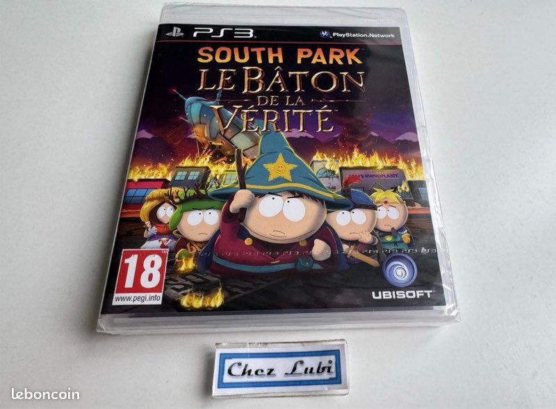South Park le bâton de la vérité ps3 neuf sous blister