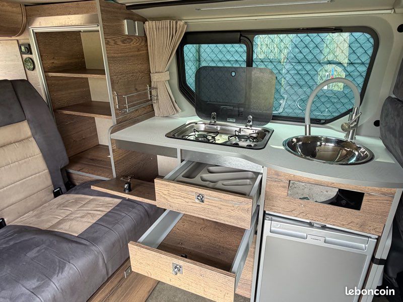 Glénan concept car Horizon Van 4 / Renault Trafic / SKEP + kit suspensions EVO black Koni JHKoncept (image 6)