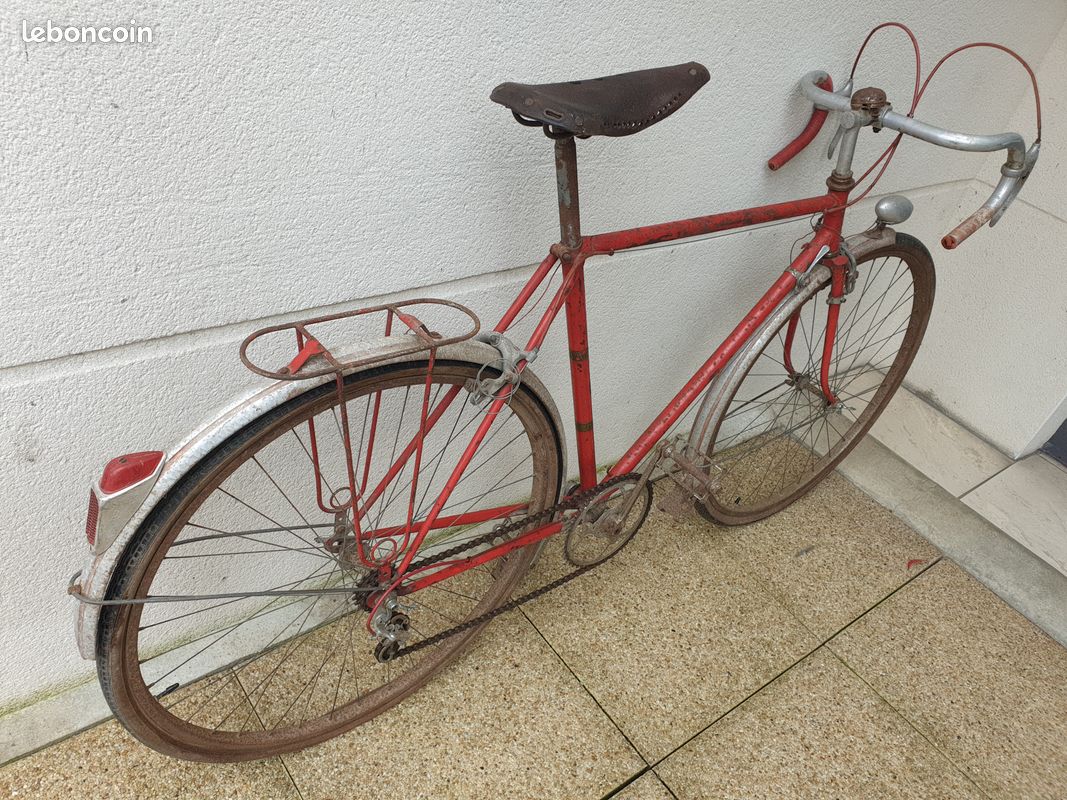 Selle De Vélo Vintage Gipiemme Nitre Vuelta – Course Sur Route – Noire/rouge