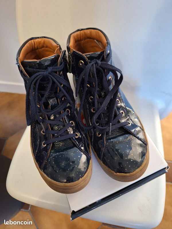 Bottes Chelsea Oaktrak Cuir Noir - Taille 38 - Très Bon état - Peu Portées