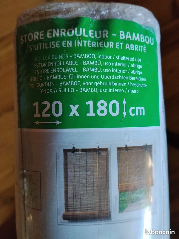 Store enrouleur bambou (image 1)