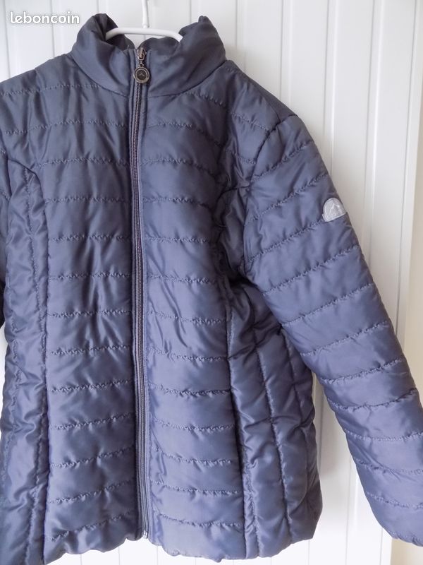 Doudoune prune Cosytech (taille 40) A15 Vêtements