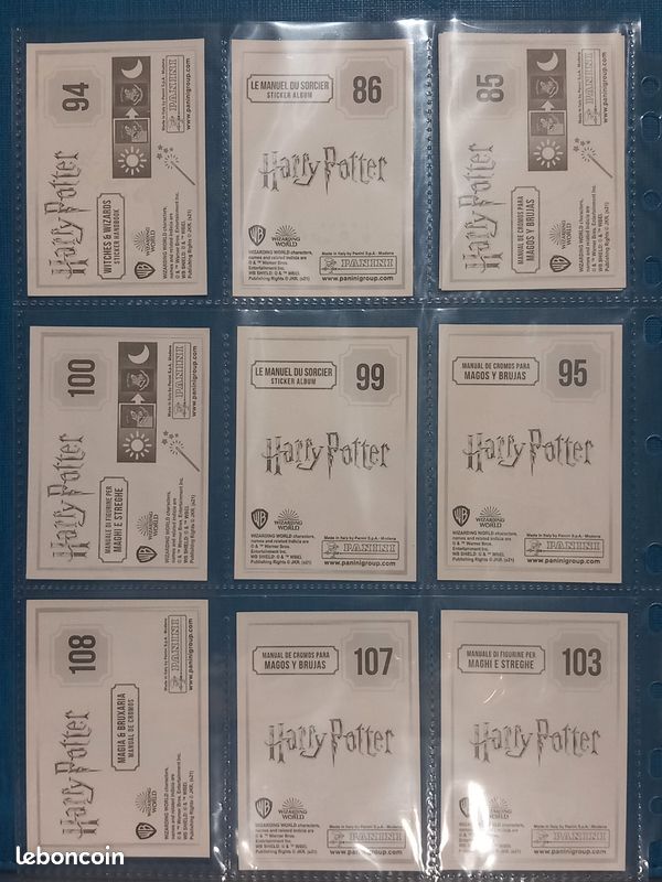 Images Panini Harry Potter Le Manuel du sorcier - Collection Images Panini Harry Potter Le Manuel du sorcier - Collection