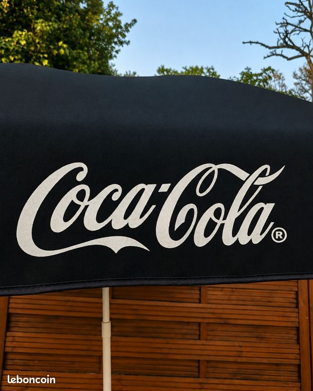 Parasol professionnel Coca-Cola – Collector – Excellent état (image 2)