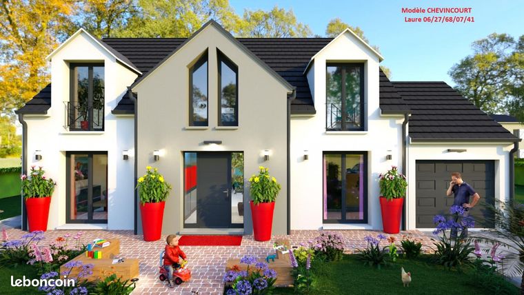 Maison a louer gonesse - 7 pièce(s) - 130 m2 - Surfyn