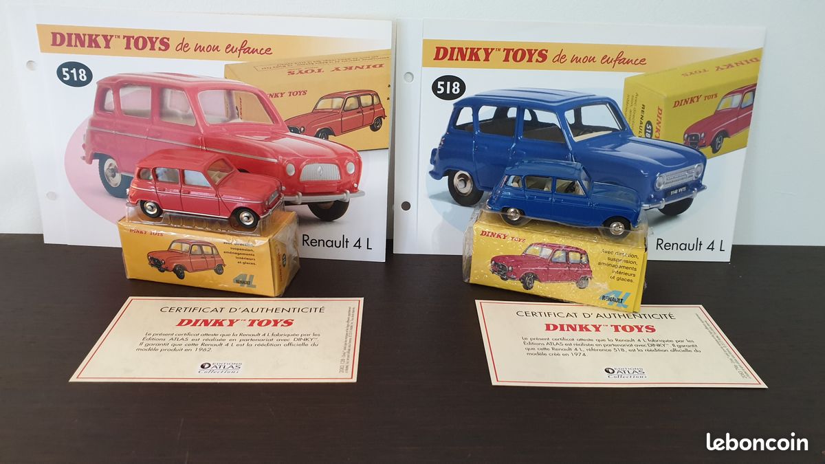 DINKY Toys 518 Renault 4L Msst 1:43 (Gebraucht) in Kappel für CHF 13