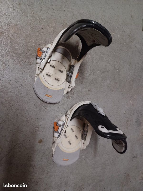 Fixation snowboard Burton Custom SI Fix-in (image 1)