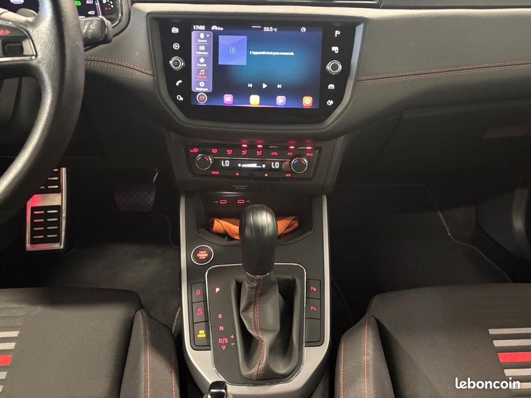 SEAT ARONA 1.0 TSI - 110 Start&Stop - BV DSG 7 FR (Garantie 12 mois) (image 11)