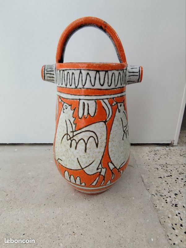 Vase céramique vintage (image 1)
