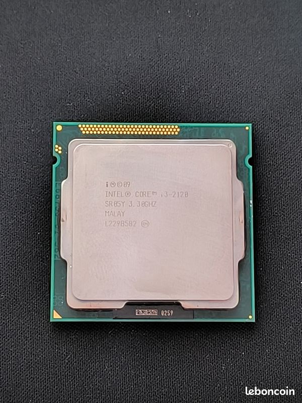 Processeur Intel Core I3-2120 Socket 1155 - 3.3 GHz - 4 Cœurs - Occasion Testé Fonctionnel