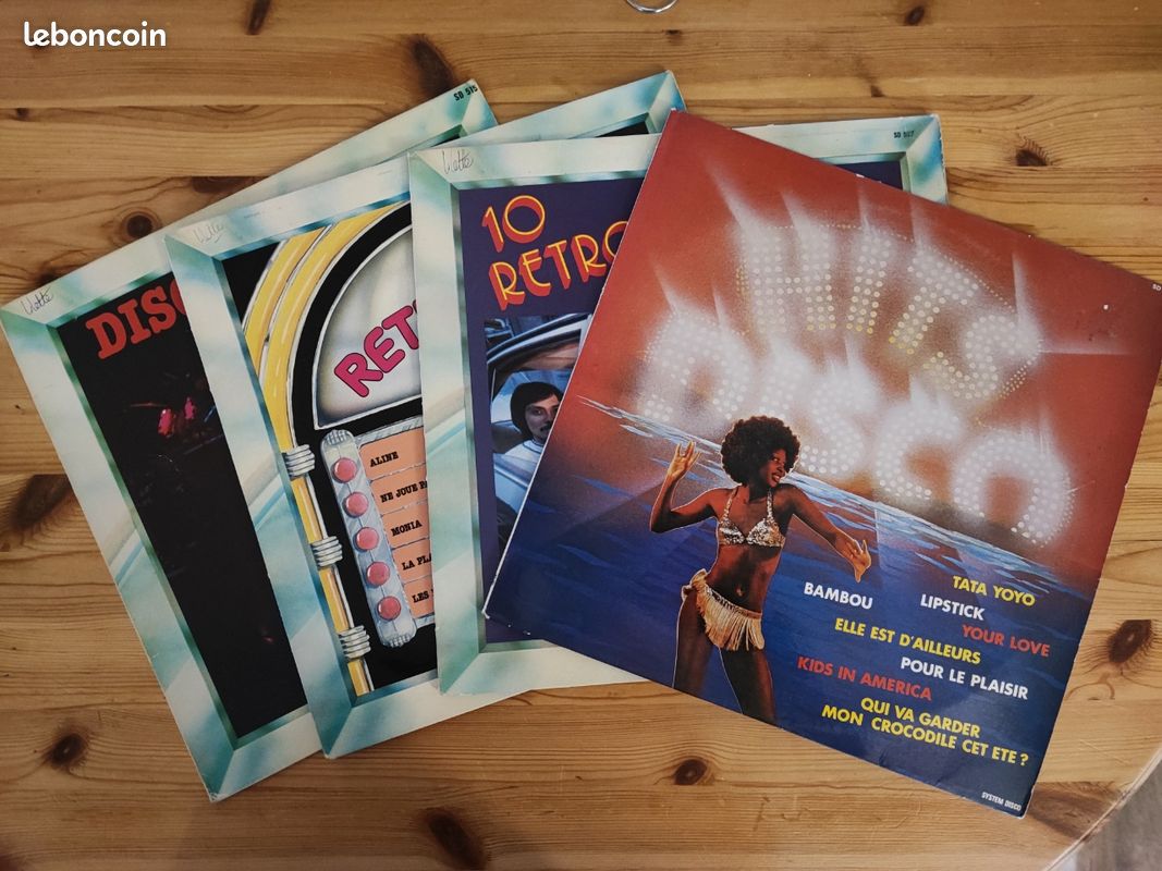 Lot de 4 vinyles (image 1)