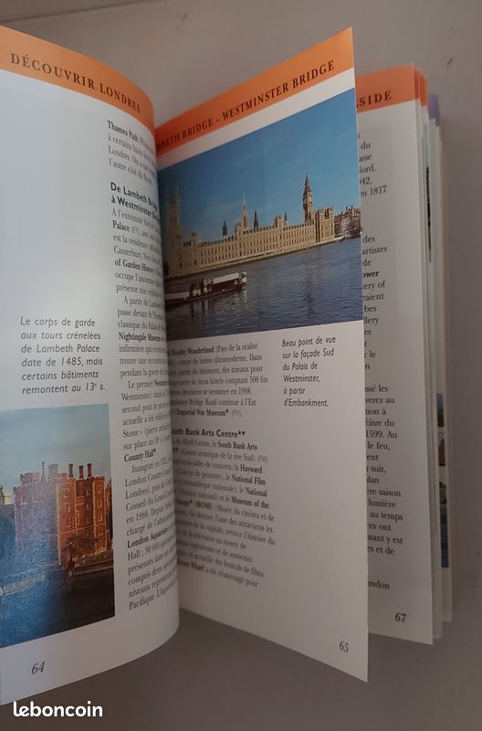 Livre Escapade à Londres 128 pages Michelin très bon état (image 7)