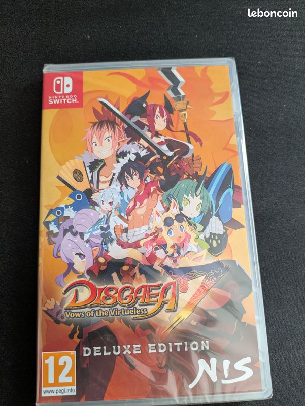 Disgaea 7 : Vows Of The Virtueless Sur Nintendo Switch - Neuf Sous Blister - Jeu De Tactique