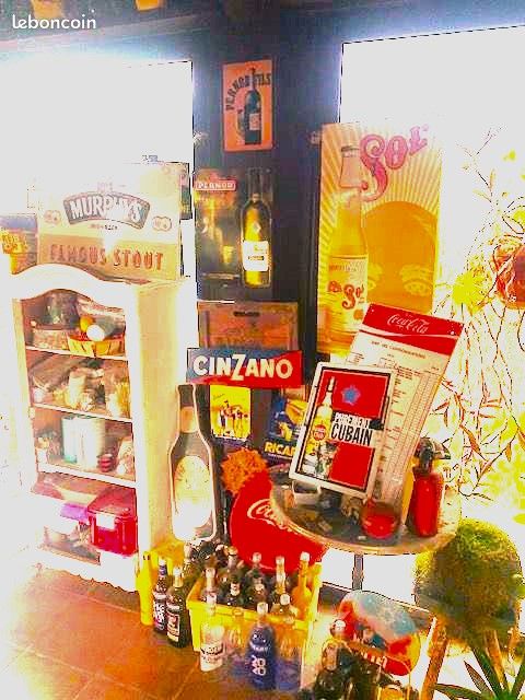 Tôle peinte enseigne pour la bière SOL originale NO RICARD émaillée (image 1)