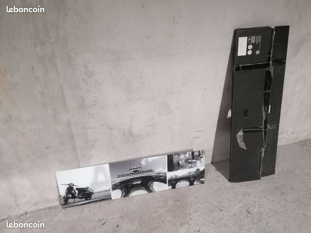 Tableau motif Paris, impression sur verre (image 2)