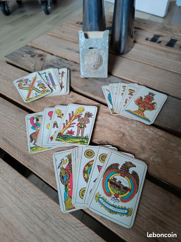 Jeu De Cartes Espagnol Ancien HÉRON - 40 Cartes - Complet - Latin Scopa Hombre