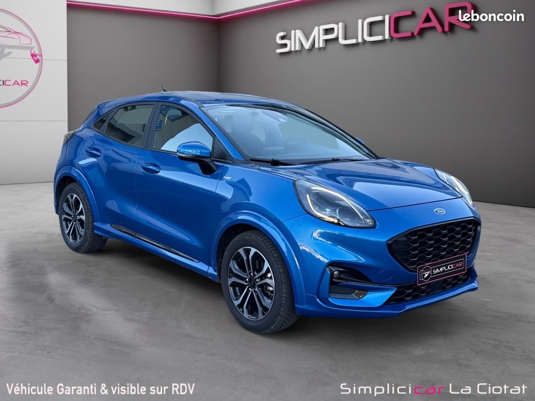 FORD PUMA 1.0 EcoB Hyb 125 mHEV DCT7 ST LINE PREMIERE MAIN ENTRETIEN COMPLET GARANTIE 12 MOIS (image 1)