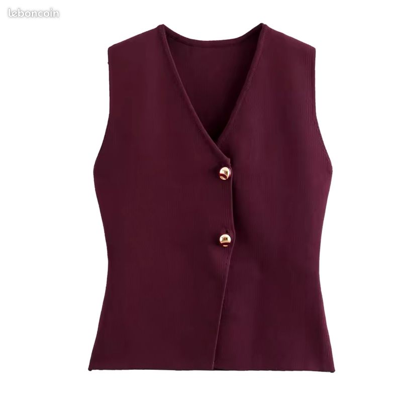 Haut zara boutons été Vêtements