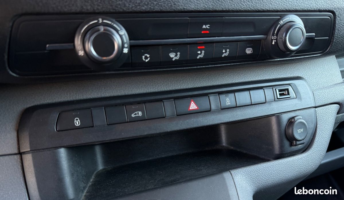 Citroën Jumpy 2.0 BlueHDi L2 177 cv/ Boîte auto/ Caméra de recul / Apple CarPlay / Régulateur de vitesse / Climatisation (image 12)