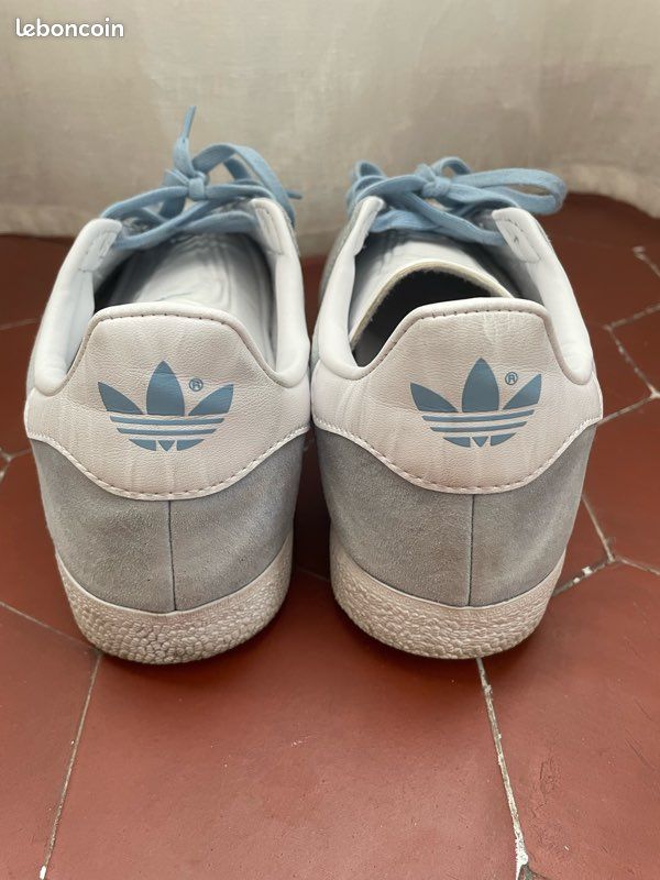 Adidas Gazelle bleu ciel (image 4)