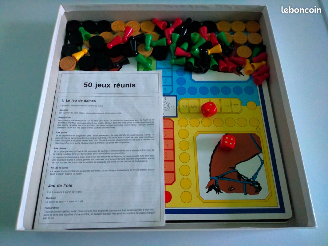 Jeu de Société ... Jeu ancien JEUX REUNIS * Jumbo