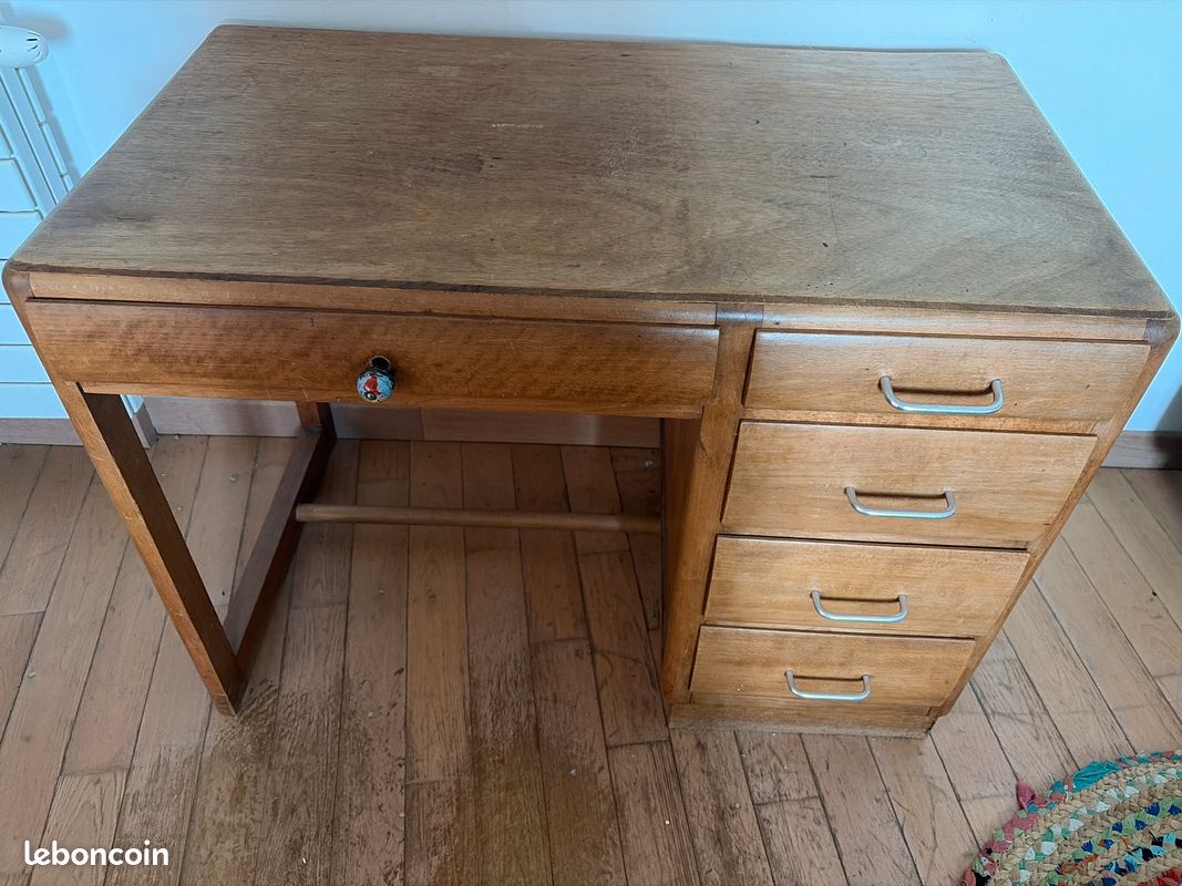 Bureau vintage années 50/60 (image 5)