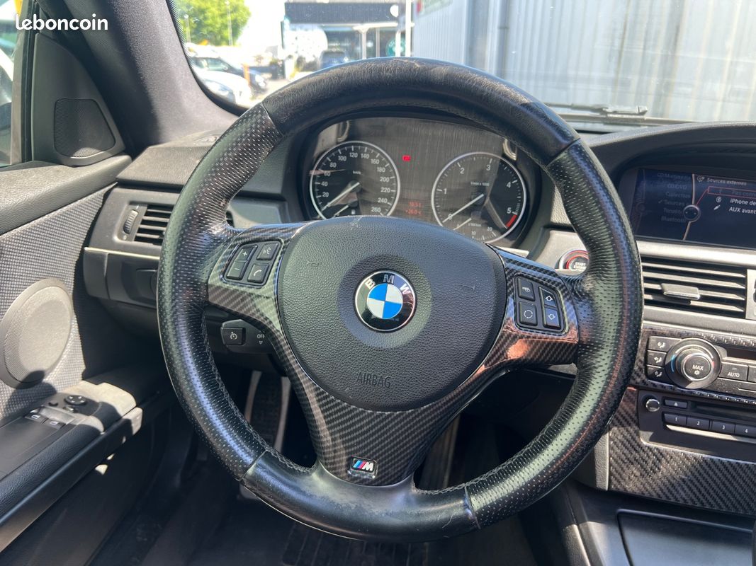 BMW SERIE 3 COUPE E92 LCI 320d 184ch PACK M Steptronic A MOTEUR CHANGE 13 000KM + TOIT OUVRANT (image 17)