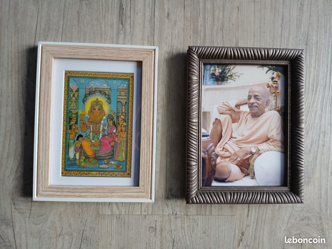 Ensemble spirituel : 2 cadres + 1 bougie fleur de vie (image 2)