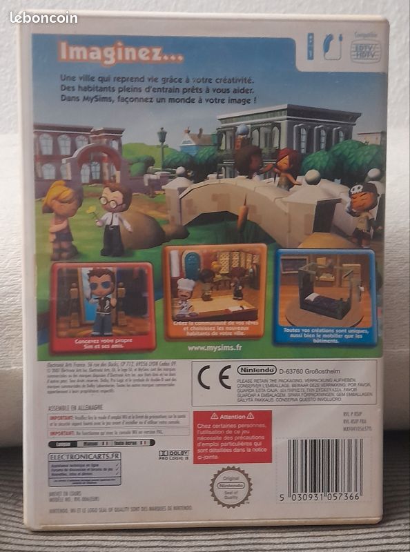 "My Sims" Jeu Wii (image 3)